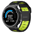For Garmin Forerunner 220/735/735XT/230/235 / Black+Fluorescent Green