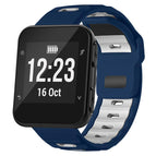 For Garmin Forerunner 35/30/35j / Navy Blue+White