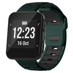 For Garmin Forerunner 35/30/35j / Wilderness Green+Black