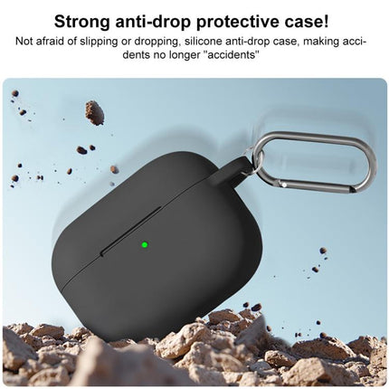 XDcase 2.5mm Thick Silicone Earbud Protective Case with Hook, For AirPods Pro 3, For AirPods 4, For AirPods Pro 2 / 1