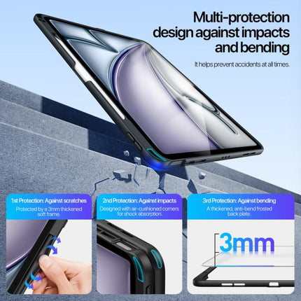 DUX DUCIS Axis Series Multi-functional Holder Tablet Protective Case, For iPad Air 13 2025 / 2024 / 2026, For iPad Air 11 2025 / 2024 / 2026, For iPad Pro 13 2025 / 2024, For iPad 2022 / 11 2025, For iPad Pro 11 2025 / 2024