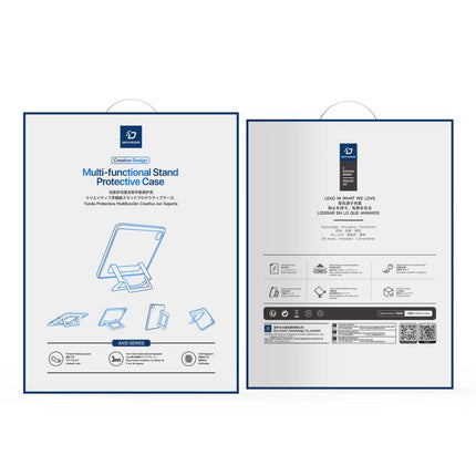 DUX DUCIS Axis Series Multi-functional Holder Tablet Protective Case, For iPad Air 13 2025 / 2024 / 2026, For iPad Air 11 2025 / 2024 / 2026, For iPad Pro 13 2025 / 2024, For iPad 2022 / 11 2025, For iPad Pro 11 2025 / 2024