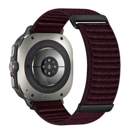 xDfind Two-section Mountain Pattern Nylon Watch Band, For Galaxy Watch Ultra2 2026 / 2025 / 1 2024