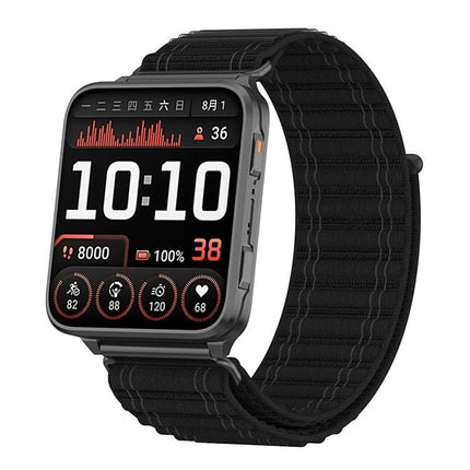 xDfind Mountain Wave Pattern Nylon Watch Band, For Garmin Venu X1