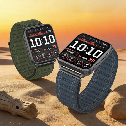 xDfind Mountain Wave Pattern Nylon Watch Band, For Garmin Venu X1