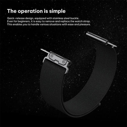 xDfind Wild Path Loop Nylon Quick-release Watch Band, For Garmin Venu X1