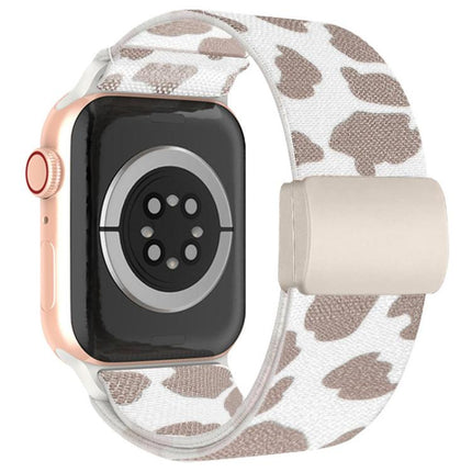 xDfind Elastic Nylon Braided Magnetic Buckle Watch Band, For Apple Watch 42 / 44 / 45 / 46 / 49mm, For Apple Watch 38 / 40 / 41 / S11 42mm