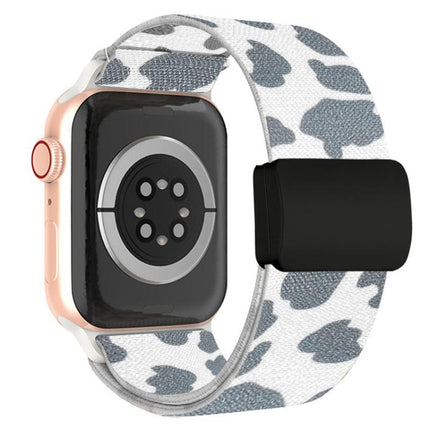 xDfind Elastic Nylon Braided Magnetic Buckle Watch Band, For Apple Watch 42 / 44 / 45 / 46 / 49mm, For Apple Watch 38 / 40 / 41 / S11 42mm