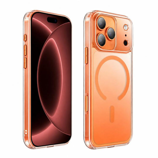 XDcase Frosted Transparent Magnetic Shockproof Phone Case, For iPhone 18, For iPhone 18 Pro, For iPhone 18 Pro Max, For iPhone 17 Pro Max, For iPhone 17 Pro, For iPhone 17