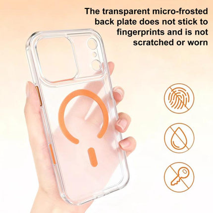 XDcase Frosted Transparent Magnetic Shockproof Phone Case, For iPhone 18, For iPhone 18 Pro, For iPhone 18 Pro Max, For iPhone 17 Pro Max, For iPhone 17 Pro, For iPhone 17