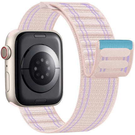 xDfind Nylon Loop Woven Hook and Loop Fastener Watch Band, For Apple Watch 42 / 44 / 45 / 46 / 49mm, For Apple Watch 38 / 40 / 41 / S11 42mm