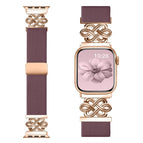 For Apple Watch 42 / 44 / 45 / 46 / 49mm / Smoky Purple