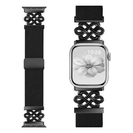 xDfind Chinese Knot Nylon Braided Magnetic Buckle Watch Band, For Apple Watch 42 / 44 / 45 / 46 / 49mm, For Apple Watch 38 / 40 / 41 / S11 42mm