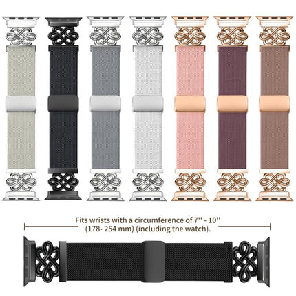 xDfind Chinese Knot Nylon Braided Magnetic Buckle Watch Band, For Apple Watch 42 / 44 / 45 / 46 / 49mm, For Apple Watch 38 / 40 / 41 / S11 42mm