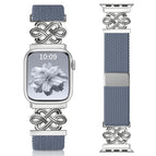 For Apple Watch 42 / 44 / 45 / 46 / 49mm / Blue Grey