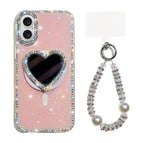 For iPhone 16 / Glitter Light Pink