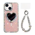 For iPhone 15 / Glitter Light Pink
