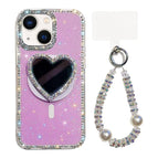 For iPhone 13 / Glitter Light Purple