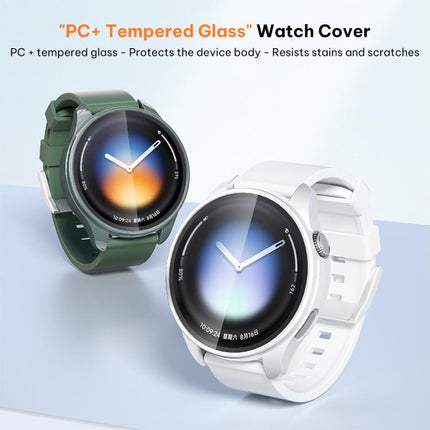 xDfind Solid Color Tempered Film Integrated PC Watch Case, For Xiaomi Watch 5