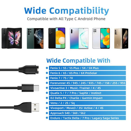 xDfind 2 in 1 USB to Type-C Charger Cable, Length: 1.2m, Charger Cable