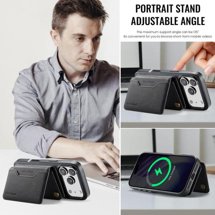MAGKING K3 Series MagSafe RFID K3 Pro Card Bag Detachable Phone Case, For iPhone 17 Pro Max, For iPhone 17 Pro, For iPhone Air