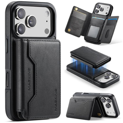 MAGKING K3 Series MagSafe RFID K3 Pro Card Bag Detachable Phone Case, For iPhone 17 Pro Max, For iPhone 17 Pro, For iPhone Air