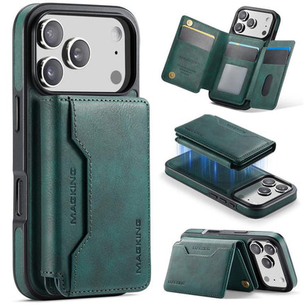MAGKING K3 Series MagSafe RFID K3 Pro Card Bag Detachable Phone Case, For iPhone 17 Pro Max, For iPhone 17 Pro, For iPhone Air