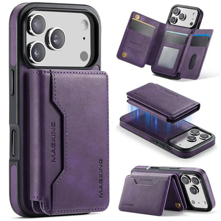 MAGKING K3 Series MagSafe RFID K3 Pro Card Bag Detachable Phone Case, For iPhone 17 Pro Max, For iPhone 17 Pro, For iPhone Air