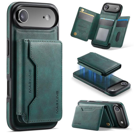 MAGKING K3 Series MagSafe RFID K3 Pro Card Bag Detachable Phone Case, For iPhone 17 Pro Max, For iPhone 17 Pro, For iPhone Air