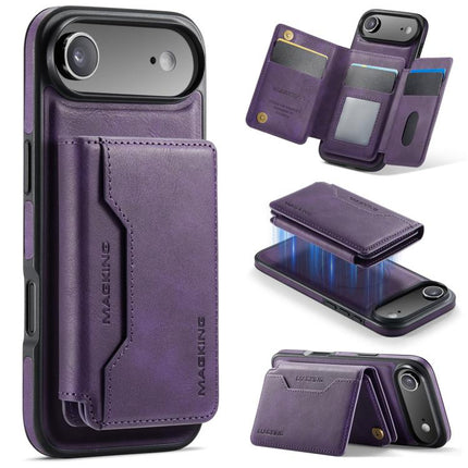 MAGKING K3 Series MagSafe RFID K3 Pro Card Bag Detachable Phone Case, For iPhone 17 Pro Max, For iPhone 17 Pro, For iPhone Air
