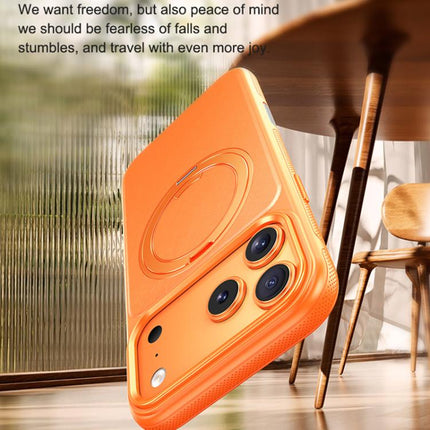Leather Texture 360 Degrees Rotating Magnetic Holder Phone Case, For iPhone 17 Pro Max, For iPhone 17 Pro, For iPhone 17, For iPhone Air, For iPhone 16 Pro Max, For iPhone 16 Pro, For iPhone 16 Plus, For iPhone 16