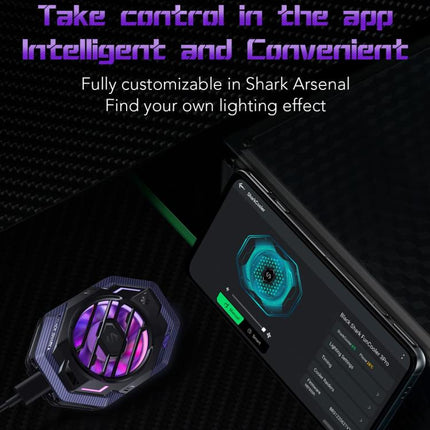 Black Shark Fun-Cooler 3 Pro 20W Semiconductor Cooling Back Clip Phone Radiator, Fun-Cooler 3 Pro