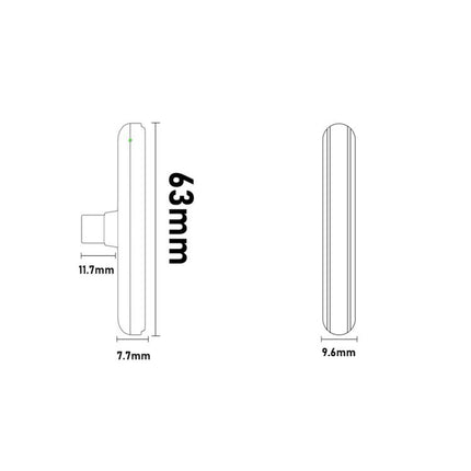 Type-C Magnetic Charging Adapter, For Apple Pencil 2