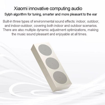 Original Xiaomi Portable Bluetooth Speaker IP66 Waterproof Desktop Speaker