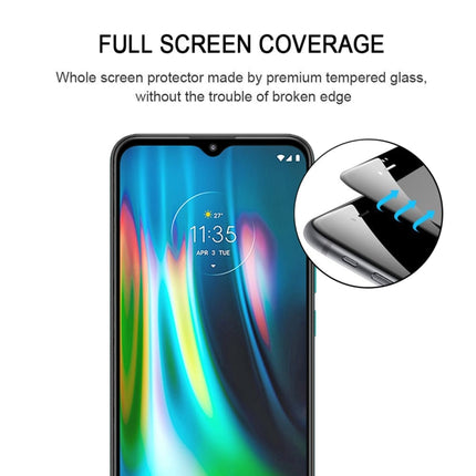 Full Glue Full Screen Tempered Glass Film, For Motorola Moto G9 (India) (1 PC), For Motorola Moto G9 Play (1 PC), For Motorola Moto G 5G Plus (1 PC)