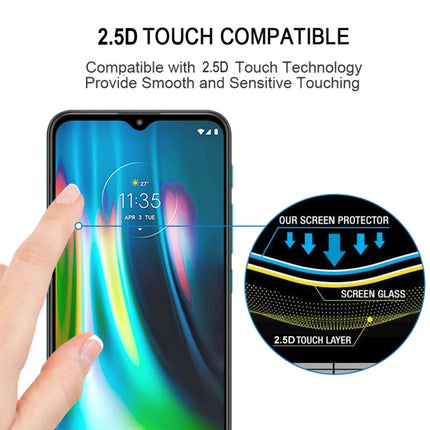 Full Glue Full Screen Tempered Glass Film, For Motorola Moto G9 (India) (1 PC), For Motorola Moto G9 Play (1 PC), For Motorola Moto G 5G Plus (1 PC)