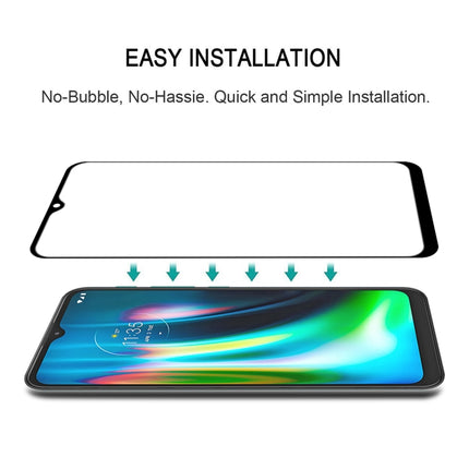 Full Glue Full Screen Tempered Glass Film, For Motorola Moto G9 (India) (1 PC), For Motorola Moto G9 Play (1 PC), For Motorola Moto G 5G Plus (1 PC)