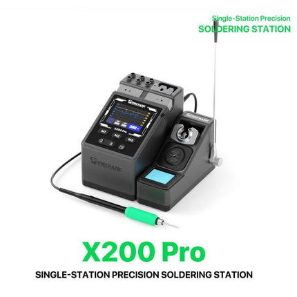 MECHANIC X200 Pro Pen-Style Smart Temperature-Adjustable Soldering Station, EU Plug, US Plug