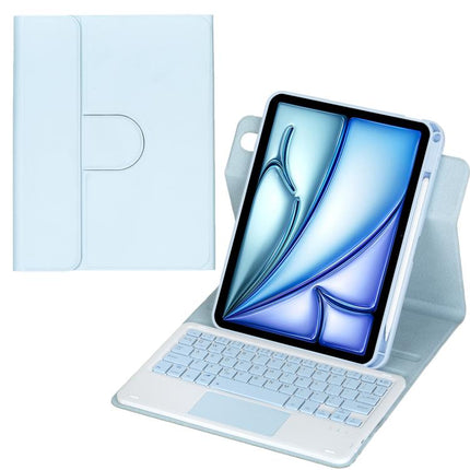 360-degree Rotation Bluetooth Keyboard Leather Tablet Case with Touchpad, For iPad Pro 11 2025 / 2024, For iPad 2025 / 2022, For iPad Air 11 2025 / iPad Pro 11 2022, For iPad 10.2 2021 / 2019 / iPad Air 3