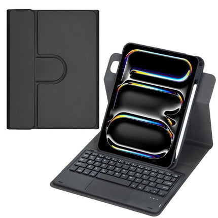 360-degree Rotation Bluetooth Keyboard Leather Tablet Case with Touchpad, For iPad Pro 11 2025 / 2024, For iPad 2025 / 2022, For iPad Air 11 2025 / iPad Pro 11 2022, For iPad 10.2 2021 / 2019 / iPad Air 3