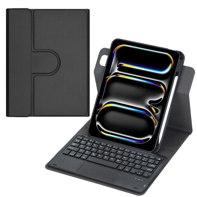 360-degree Rotation Bluetooth Keyboard Leather Tablet Case with Touchpad, For iPad Pro 11 2025 / 2024, For iPad 2025 / 2022, For iPad Air 11 2025 / iPad Pro 11 2022, For iPad 10.2 2021 / 2019 / iPad Air 3