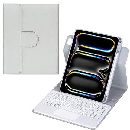 360-degree Rotation Bluetooth Keyboard Leather Tablet Case with Touchpad, For iPad Pro 11 2025 / 2024, For iPad 2025 / 2022, For iPad Air 11 2025 / iPad Pro 11 2022, For iPad 10.2 2021 / 2019 / iPad Air 3
