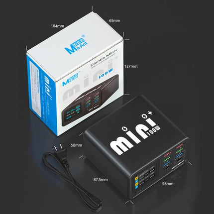 MaAnt Dianba Mini 75W Multi-function 8-Port PD Charger Support PD Fast Charging, MaAnt Dianba Mini EU Plug