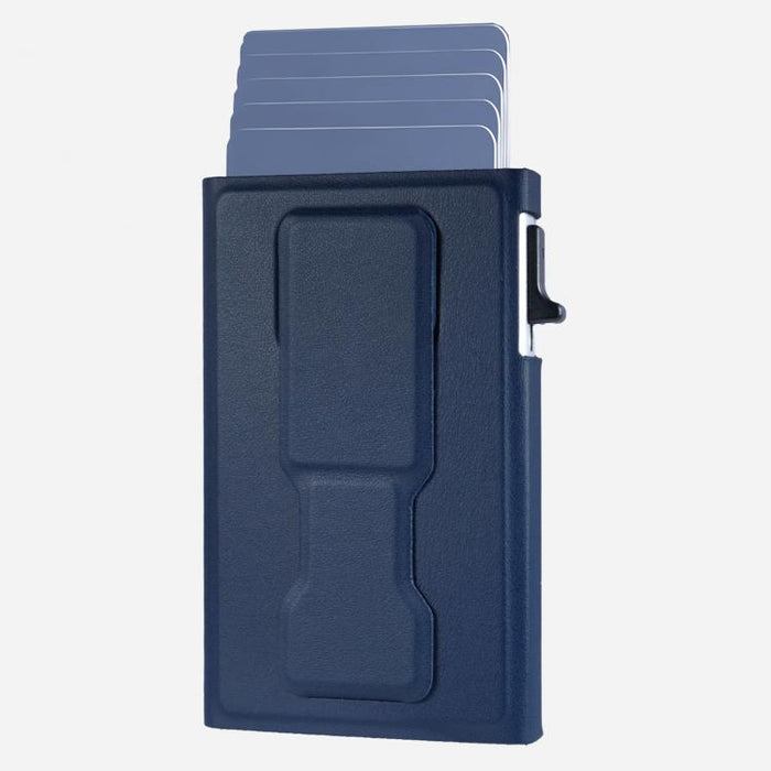 Magnetic Automatic Pop-up Mobile Phone Holder RFID Card Slots