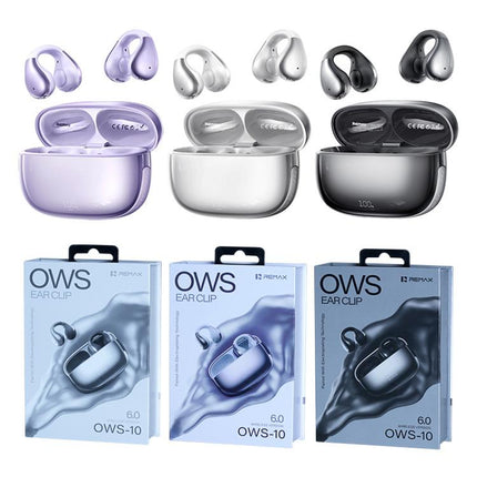 REMAX OWS-10 Clip-on True Wireless Stereo Music and Call Bluetooth Earphones, OWS-10