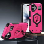 For iPhone 16 / Rose Red