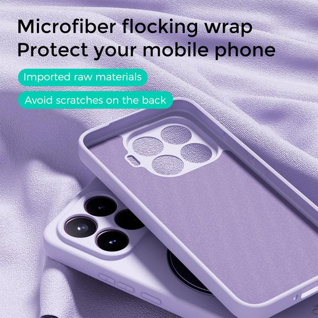 ABEEL Skin-friendly Feel Magnetic Liquid Silicone Phone Case with Holder, For Xiaomi 17T Pro 5G, For Xiaomi 17T 5G, For Xiaomi 17 Ultra, For Xiaomi 17 Pro Max