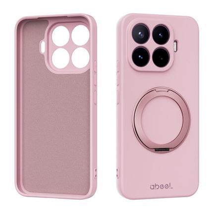 ABEEL Skin-friendly Feel Magnetic Liquid Silicone Phone Case with Holder, For Xiaomi 17T Pro 5G, For Xiaomi 17T 5G, For Xiaomi 17 Ultra, For Xiaomi 17 Pro Max