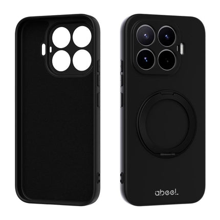 ABEEL Skin-friendly Feel Magnetic Liquid Silicone Phone Case with Holder, For Xiaomi 17T Pro 5G, For Xiaomi 17T 5G, For Xiaomi 17 Ultra, For Xiaomi 17 Pro Max