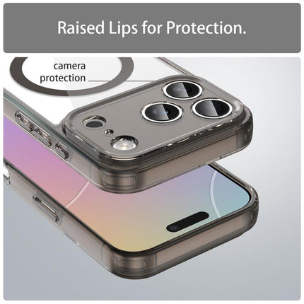 PC Hybrid TPU Airbag Shockproof MagSafe Phone Case, For iPhone 18 Pro, For iPhone 18 Pro Max, For iPhone 17e / 16e, For iPhone 17 Pro Max, For iPhone 17 Pro, For iPhone 17